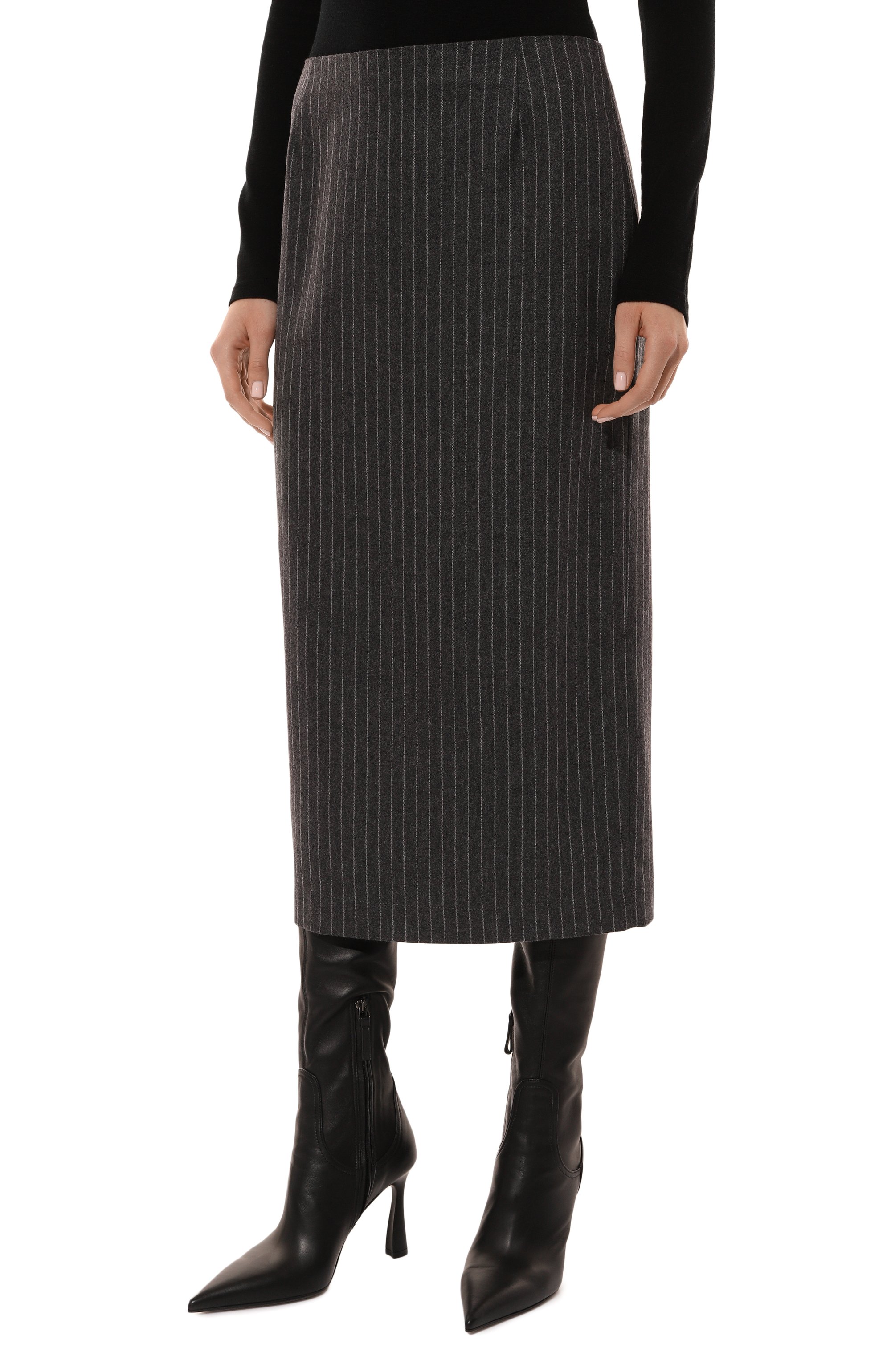 Юбка из шерсти и кашемира THE KOOPLES, арт. FJUP29054K, фото 3