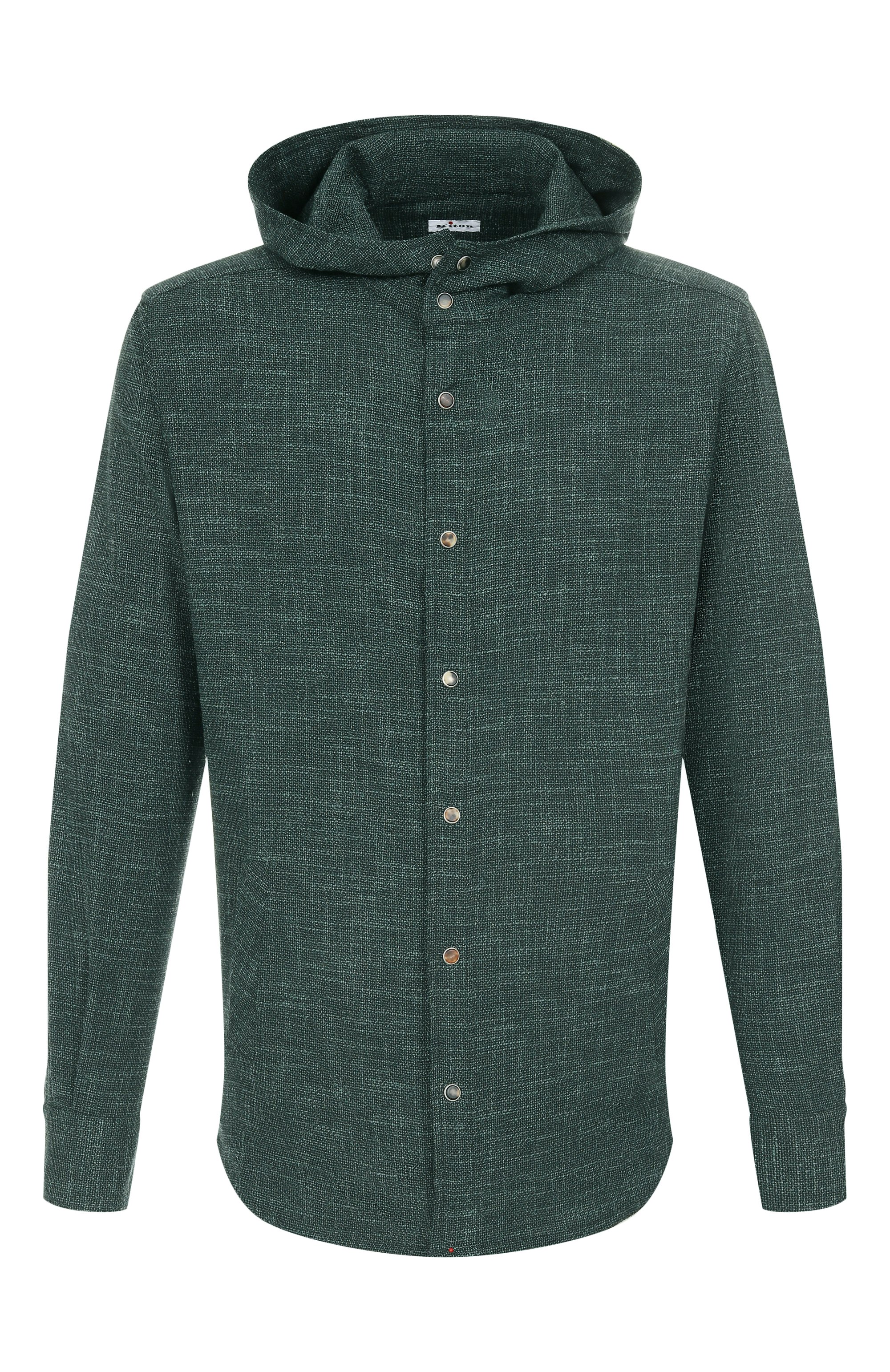 Рубашка из шерсти и шелка KITON, арт. UMCMARK0615E08, фото 1