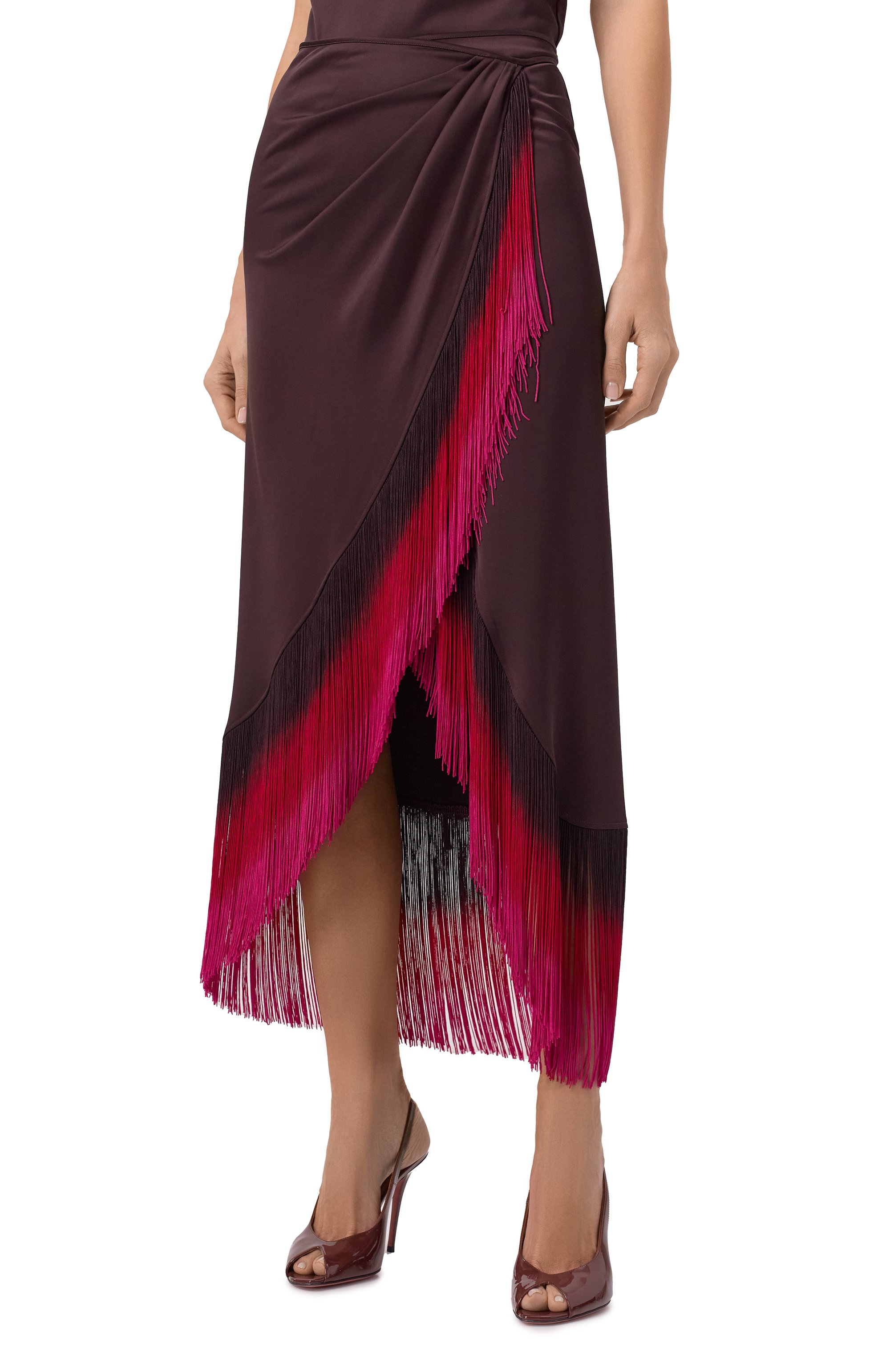 Атласная юбка THE ANDAMANE, арт. TM170328A/TNP229, фото 3