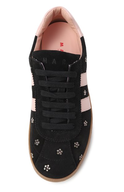 Замшевые кеды MARNI, арт. 82026/36-40, фото 4