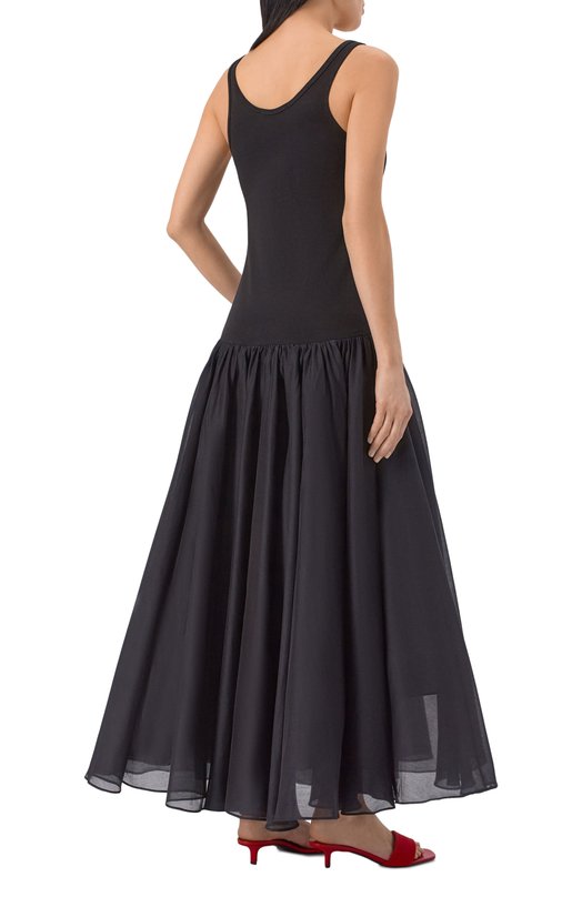 Комбинированное платье Co 4496CSVS-S26 Чёрный  4496CSVS-S26 Фото 3