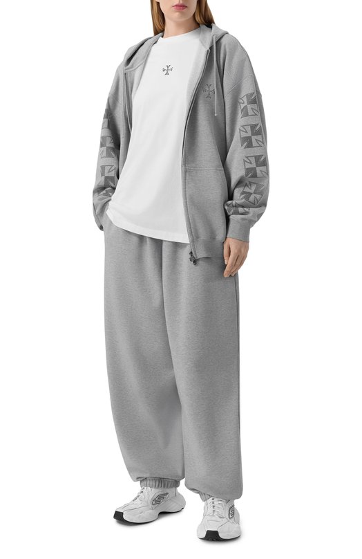 Хлопковая футболка VETEMENTS ME76TR175W/1200 LIGHT JERSEY Белый  ME76TR175W/1200 LIGHT JERSEY Фото 2