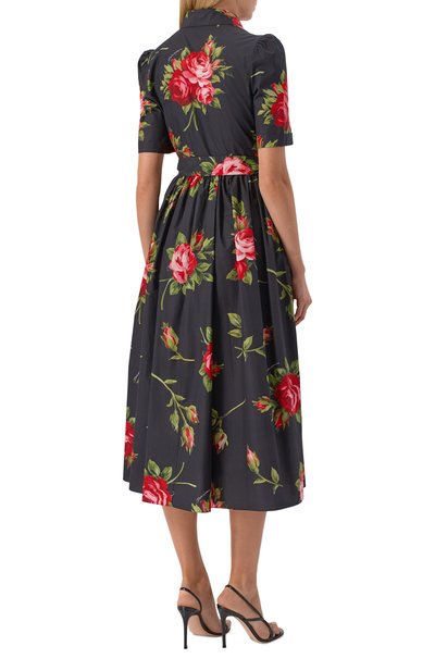 Хлопковое платье DOLCE & GABBANA, арт. F6JFNT/HS5UT, фото 3