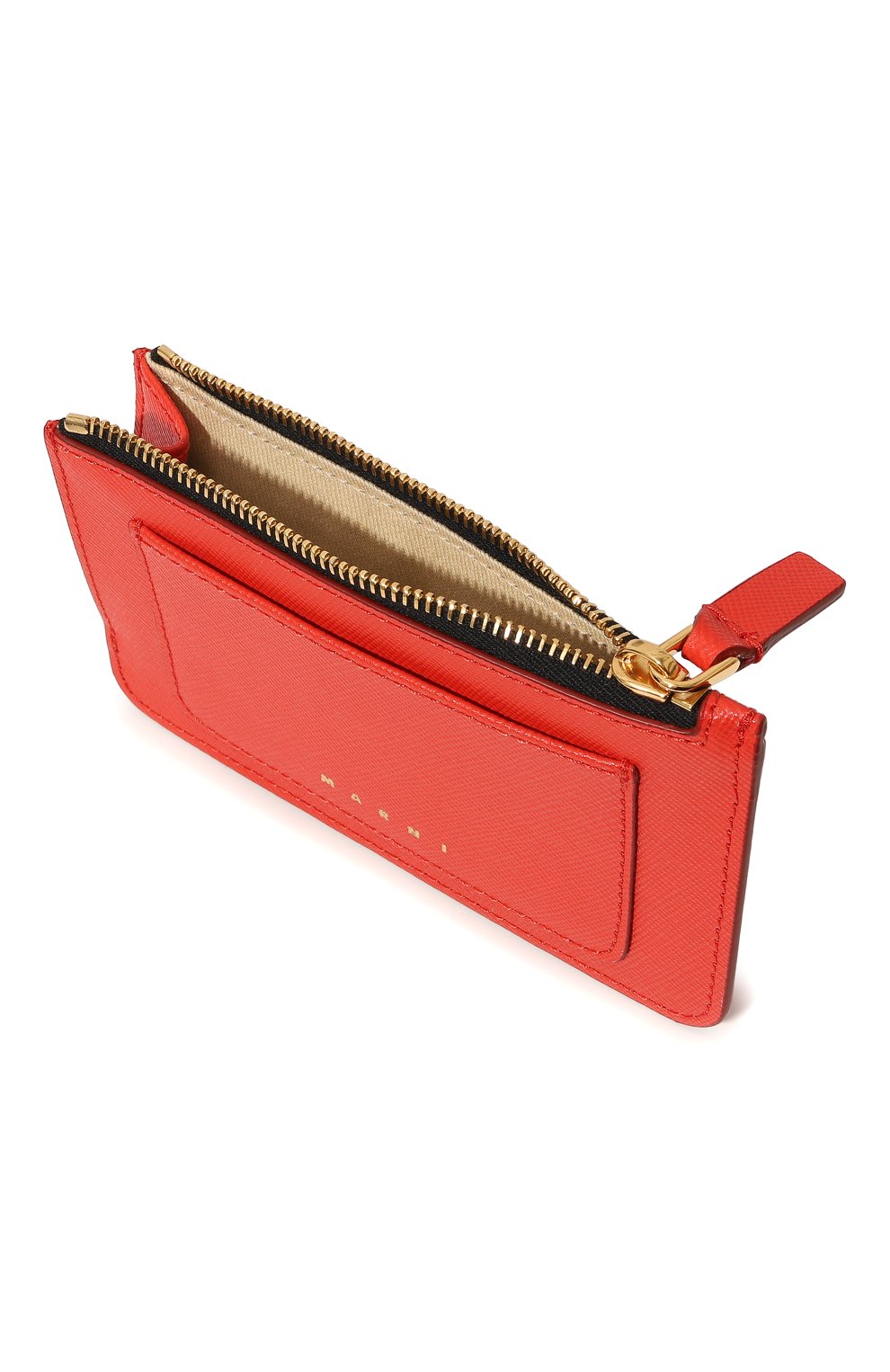 Кожаный футляр для кредитных карт MARNI, арт. PFM00025U0/LV520, фото 3