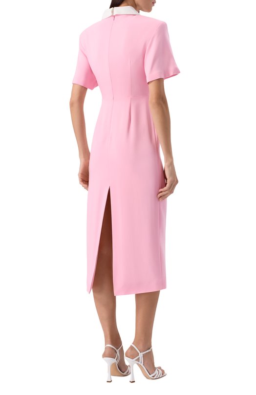 Платье из вискозы ROWEN ROSE DRS_RR271_L Розовый  DRS_RR271_L Фото 4