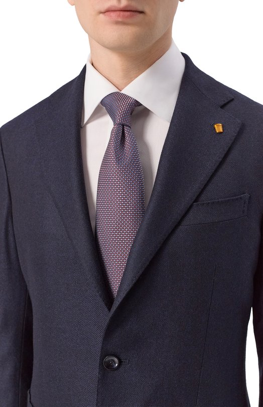 Шелковый галстук Brioni 062I00/PD468 Бордовый  062I00/PD468 Фото 2