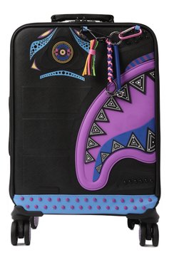 Детский чемодан SPRAYGROUND фиолетового цвета, арт. 910CL246NSZ | Фото 1 (Нос: Не проставлено; Материал: Пластик, Резина; Материал сплава: Проставлено)