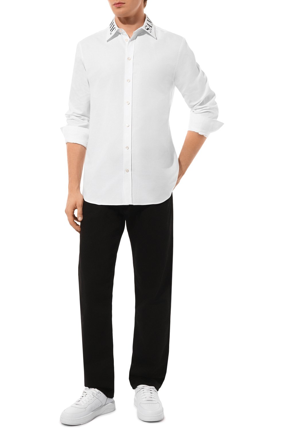 Хлопковая рубашка MOSCHINO, арт. J0215/5232, фото 2