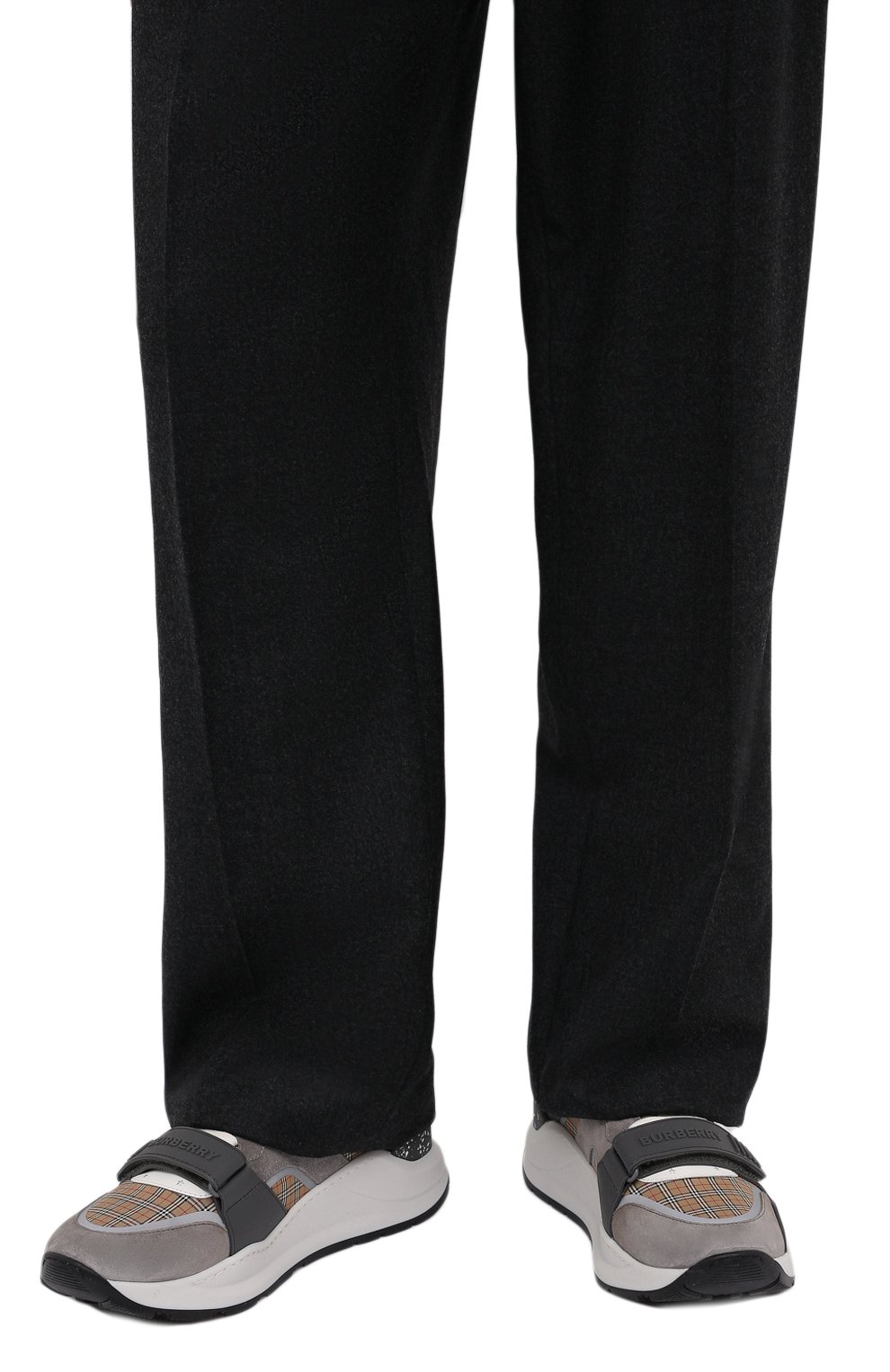 Комбинированные кроссовки ramsey BURBERRY, арт. 8045295, фото 3