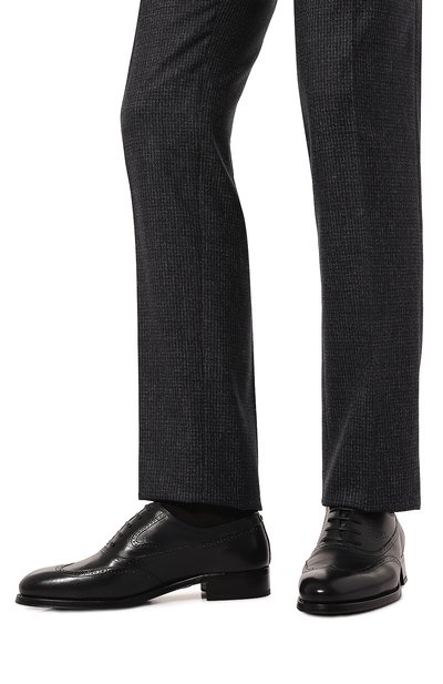 Кожаные оксфорды ARTIOLI, арт. 0G6S511/BUFFERED CALF RB/G, фото 3