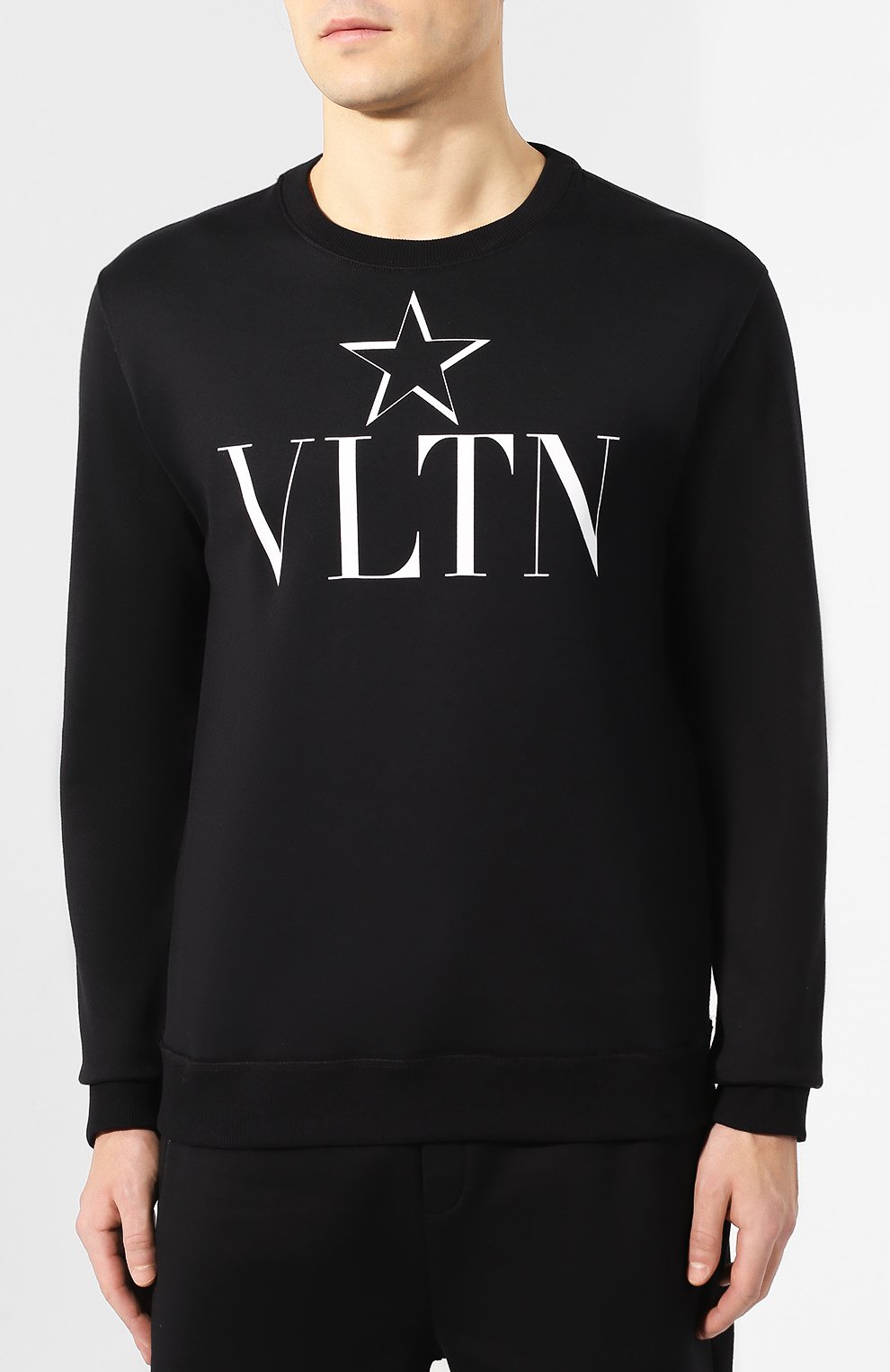 Хлопковый свитшот VALENTINO, арт. TV3MF10V63A, фото 3