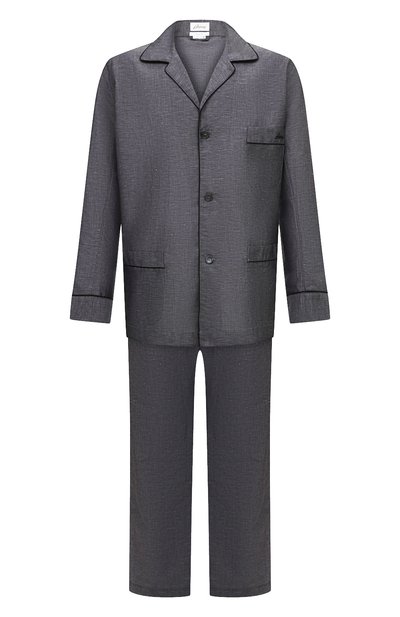 Пижама изо льна и хлопка BRIONI, арт. NBP30L/P106C, фото 1