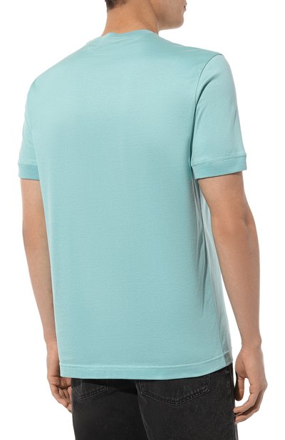 Хлопковая футболка KITON, арт. UMM047706, фото 4