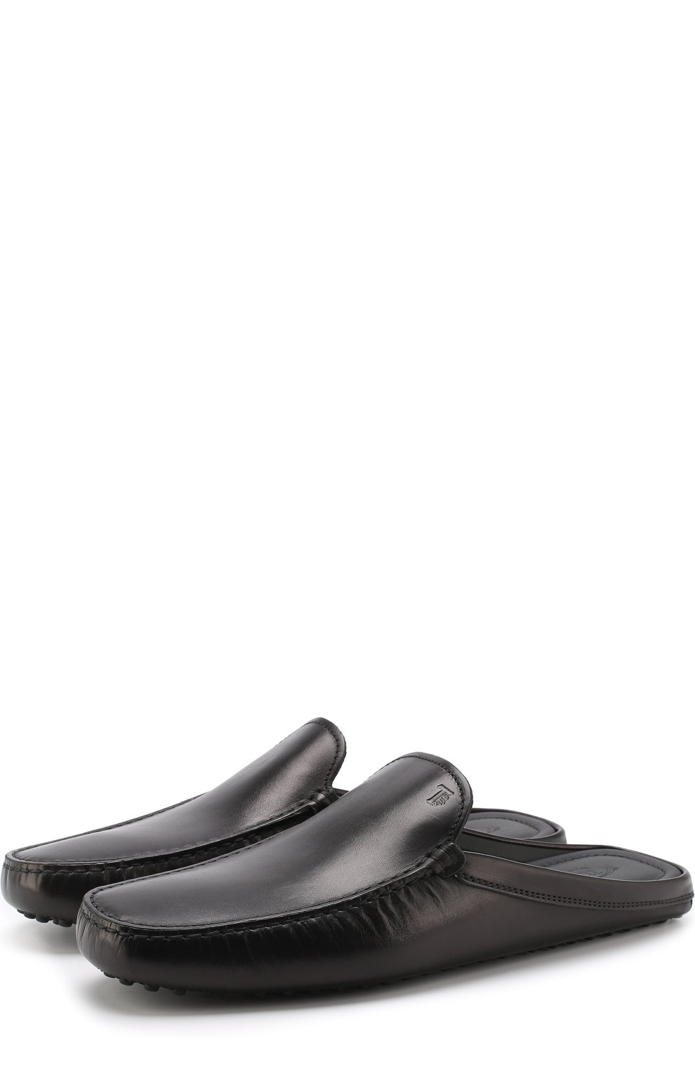 Кожаные сабо на плоской подошве TOD’S, арт. XXM0GW003U0D90B999, фото 1