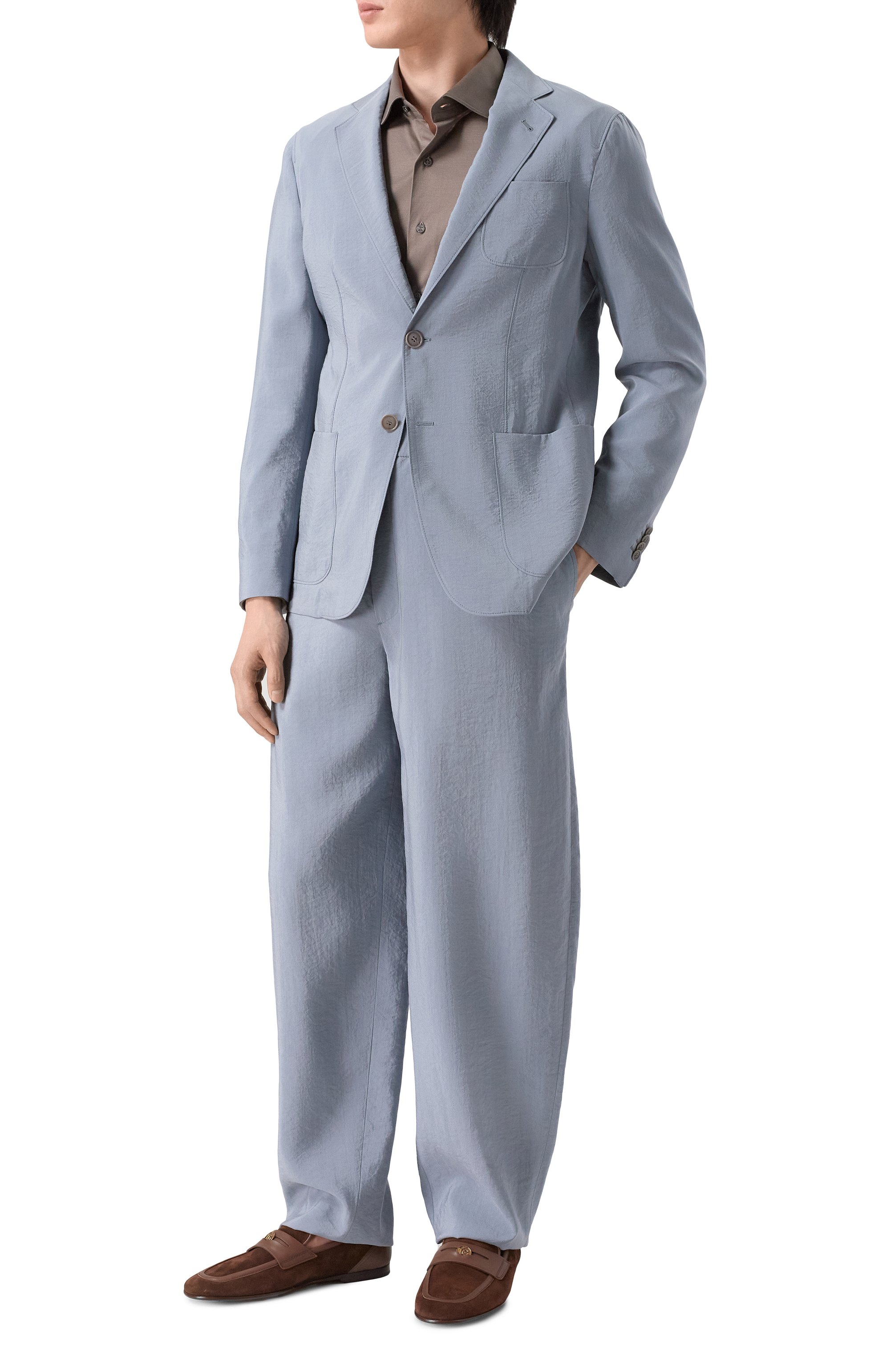 Замшевые лоферы ariosto DOLCE & GABBANA, арт. A50741/A0084, фото 2