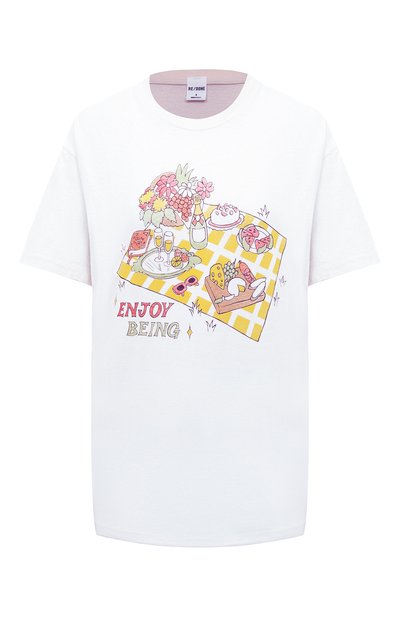 Женская хлопковая футболка RE/DONE, арт. 024-02W9ET016