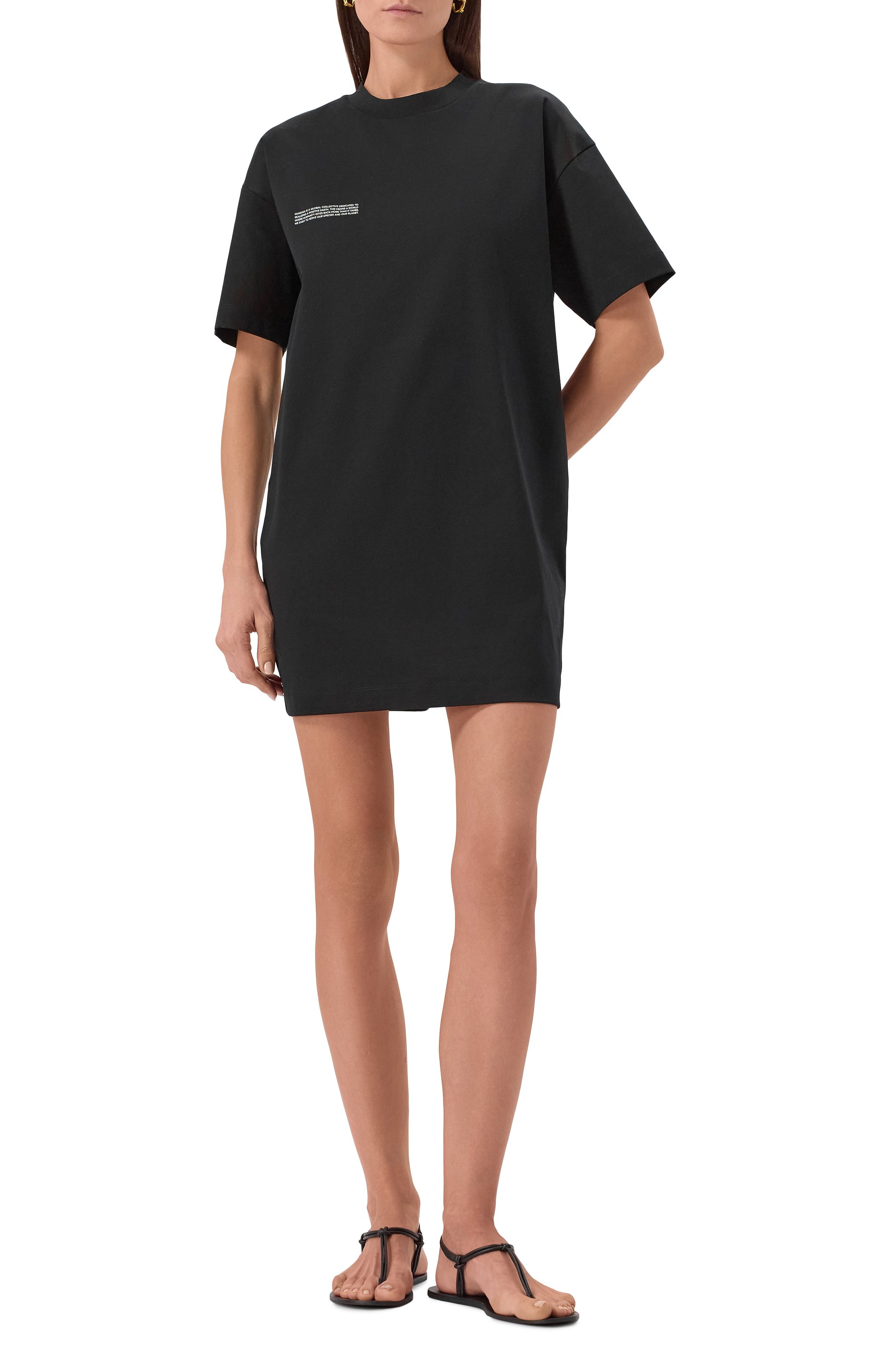 Хлопковое платье PANGAIA, арт. 10002574, фото 2