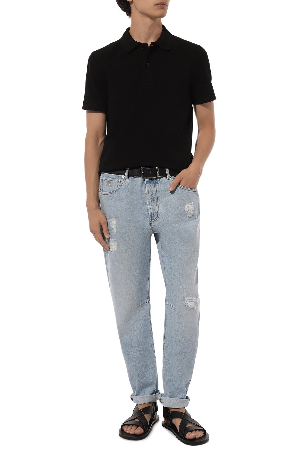 Хлопковое поло TOM FORD, арт. TFJ982/BA266, фото 2