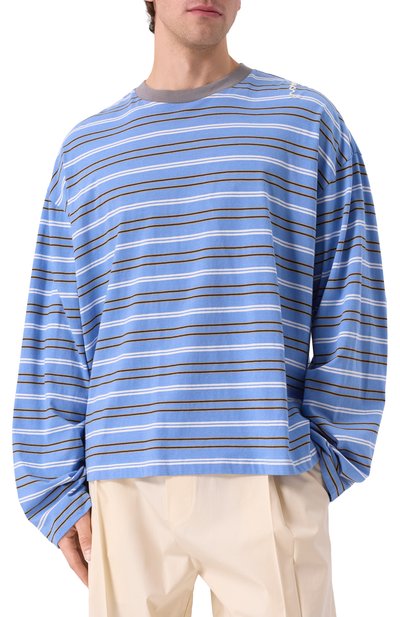 Хлопковый лонгслив MARNI, арт. HUMU0325S0/UTC452, фото 3