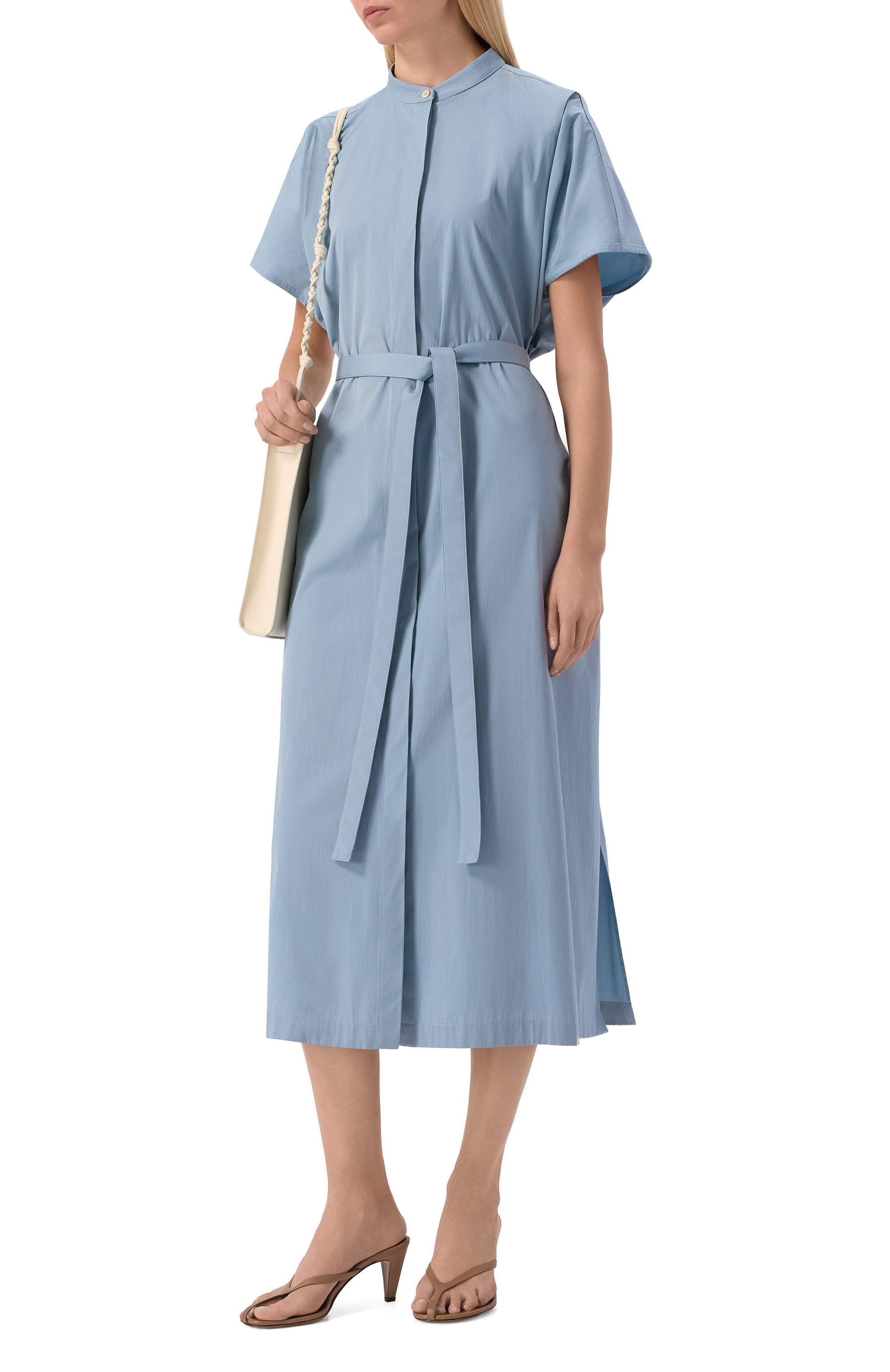 Хлопковое платье JIL SANDER, арт. J40CT0229/J45292, фото 2