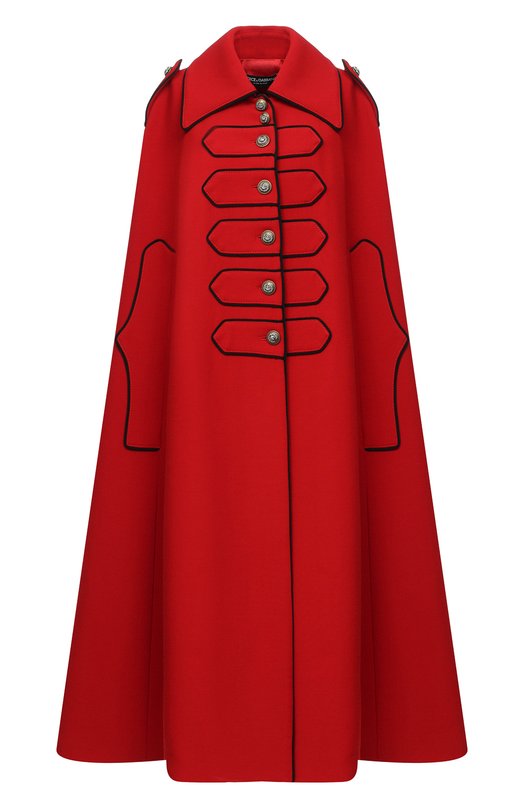 Шерстяной кейп Dolce & Gabbana