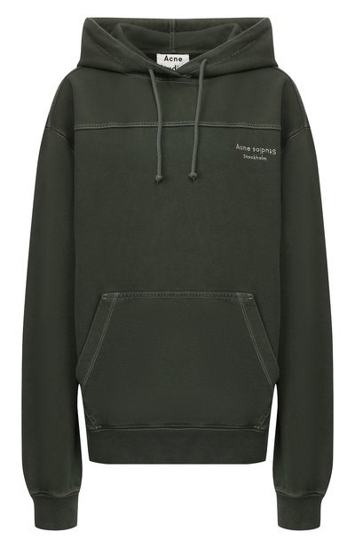Женский хлопковое худи ACNE STUDIOS, арт. AI0035