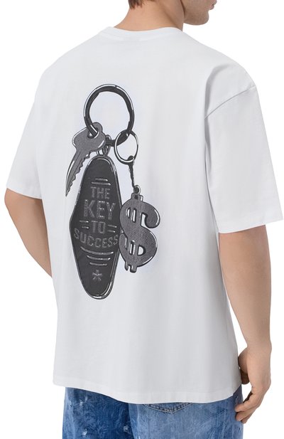 Хлопковая футболка COMME DES FUCKDOWN, арт. CFABM01998, фото 4