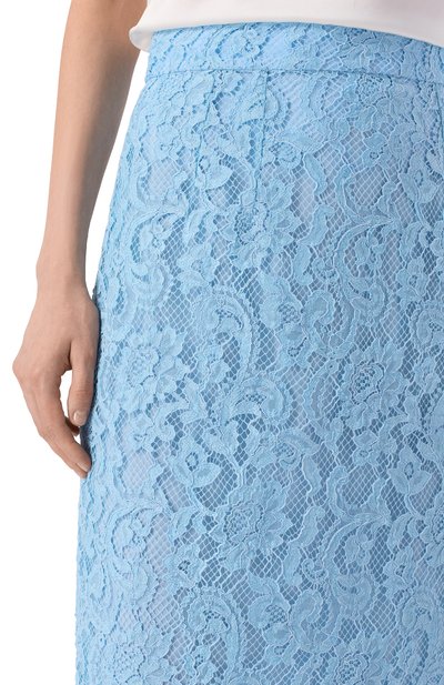 Юбка из хлопка и вискозы DOLCE & GABBANA, арт. F4B7IT/ILMDR, фото 5