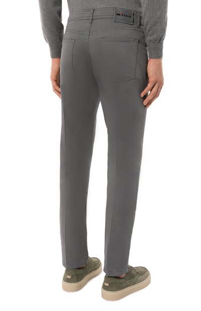 Хлопковые брюки KITON, арт. UPNJSK0600D, фото 4