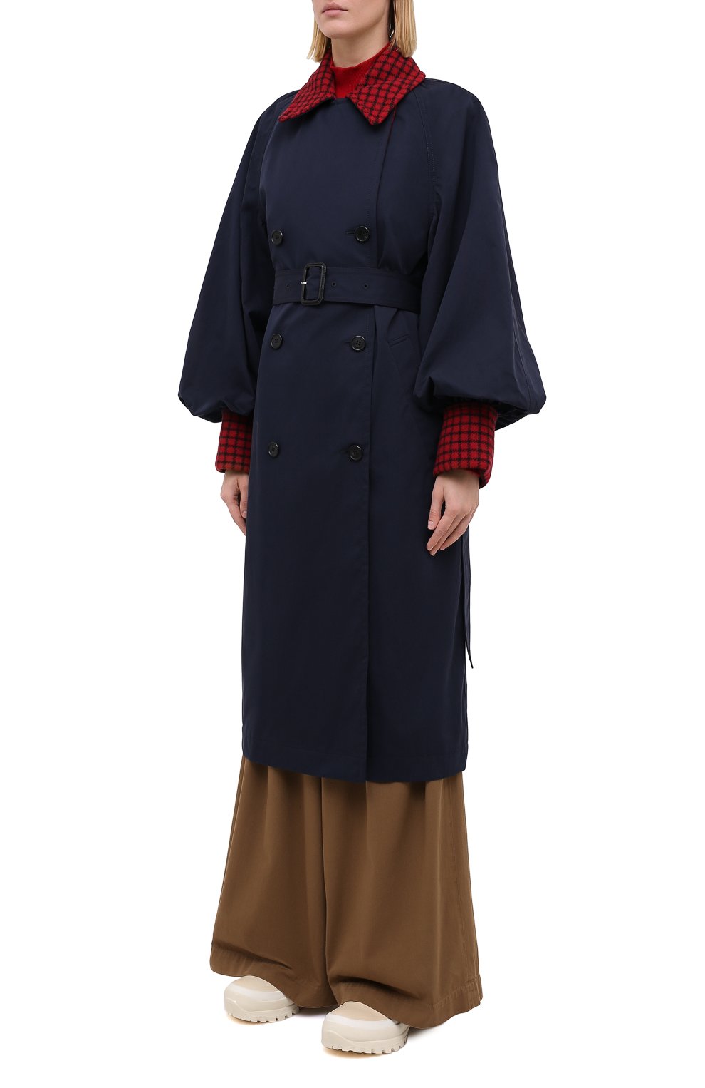 Хлопковый тренч JW ANDERSON, арт. C00097 PG0289, фото 4