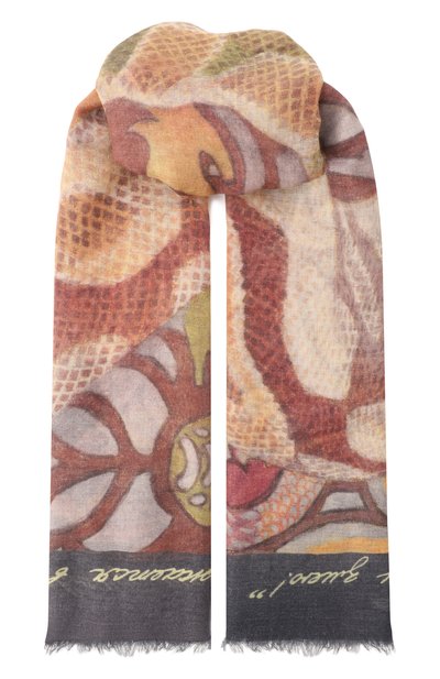 Женская кашемировая шаль змея GOURJI, арт. 91265817/41114