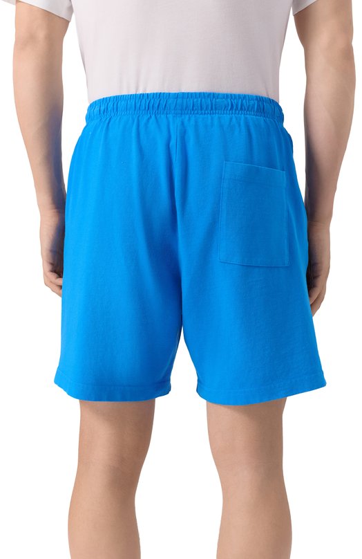 Хлопковые шорты Sporty & Rich x UCLA Sporty and Rich SH039615637BL116 Голубой  SH039615637BL116 Фото 4