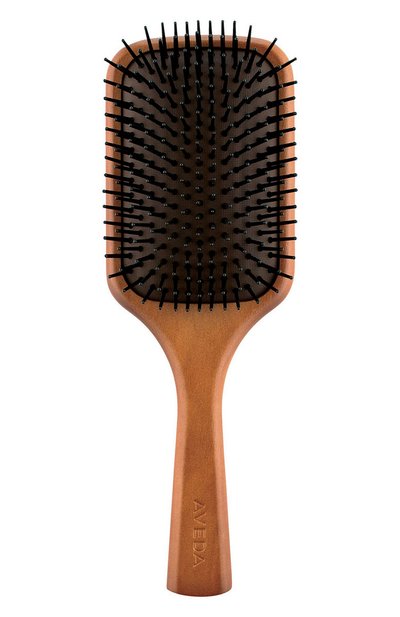 Женская деревянная массажная щетка для волос paddle brush AVEDA, арт. A09A-70