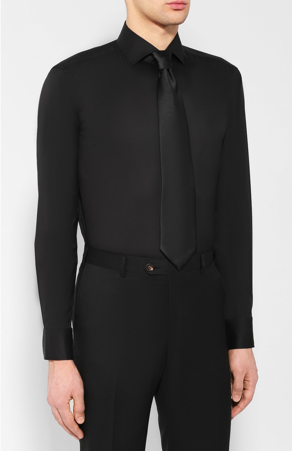 Хлопковая рубашка BOSS, арт. 50404735, фото 4