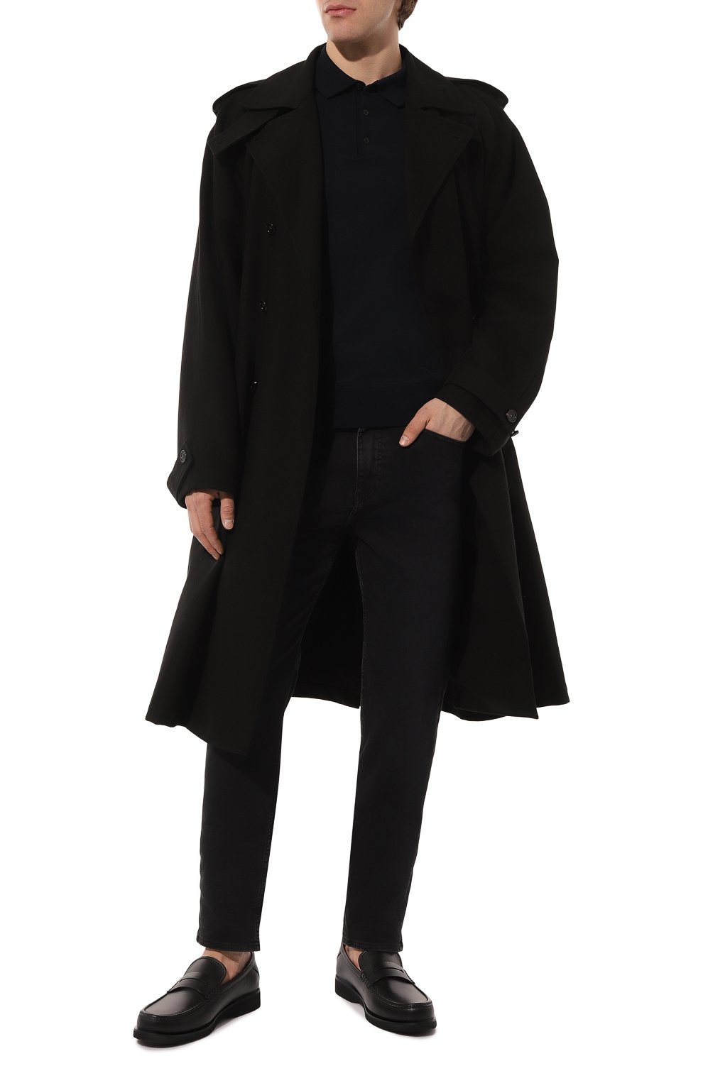 Хлопковое поло BOSS, арт. 50486705, фото 2