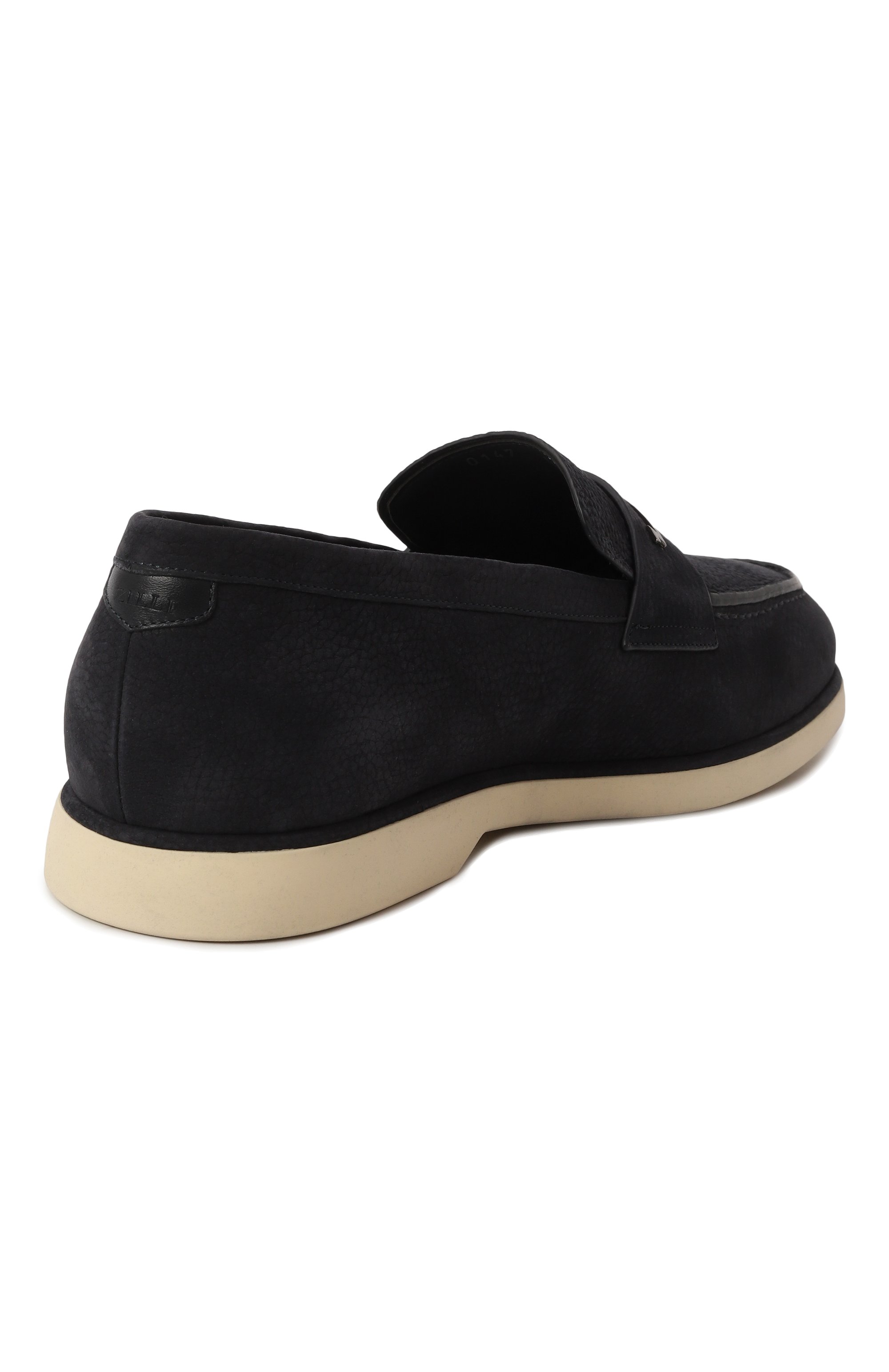 Замшевые лоферы laser z ZILLI, арт. H0147AM1071VZTP03, фото 5