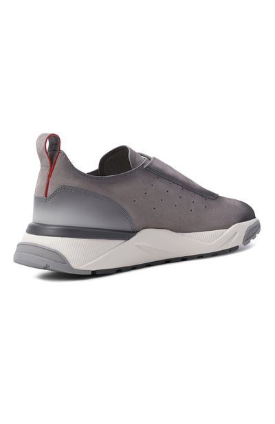 Кроссовки innova из нубука SANTONI, арт. MBIG22032BGRTFEH, фото 4