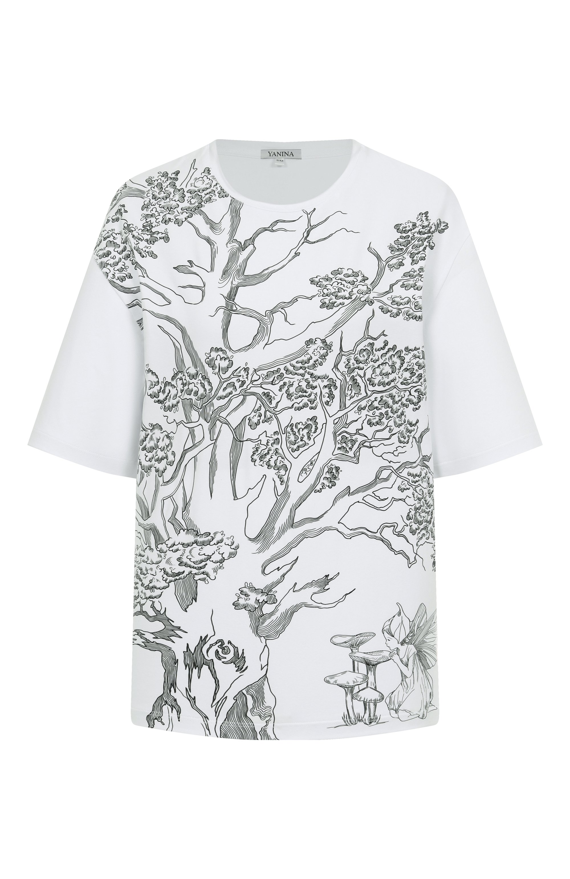 Хлопковая футболка YANINA, арт. T-2861A, фото 1