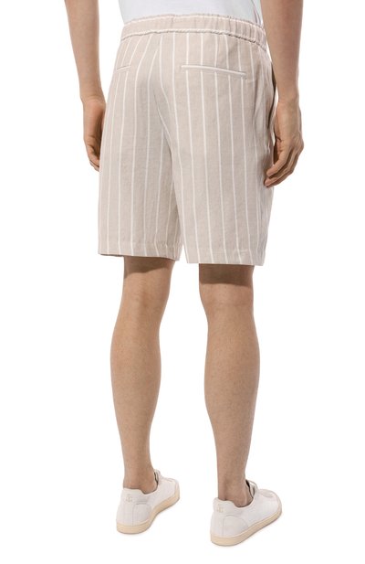 Шорты изо льна и хлопка BOSS, арт. 50514656, фото 4