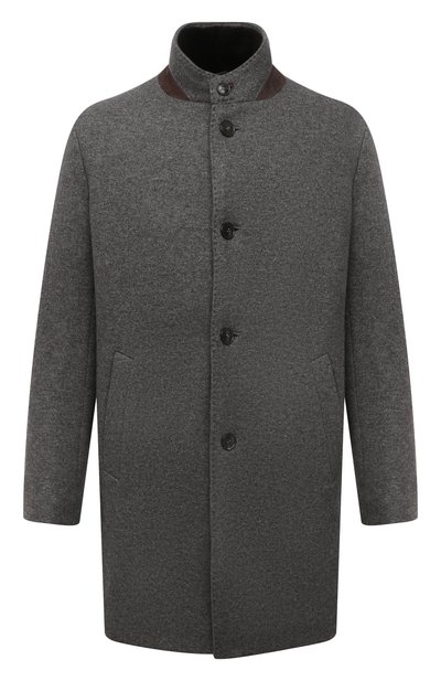 Кашемировое пальто с меховой подкладкой ANDREA CAMPAGNA, арт. 21U259-JER1CNMER, фото 1