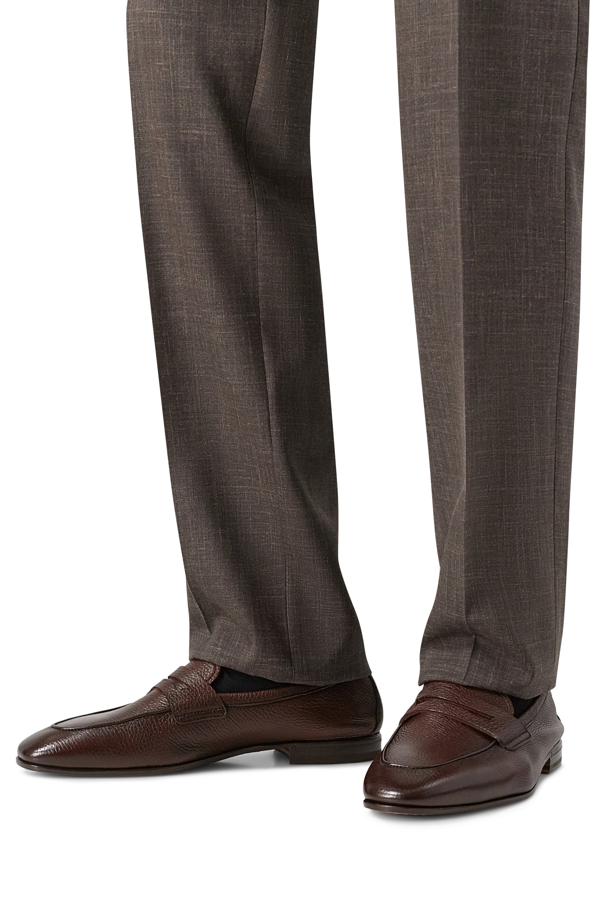 Кожаные пенни-лоферы H`D`S`N BARACCO, арт. 75417.C.0*/CERV0, фото 3