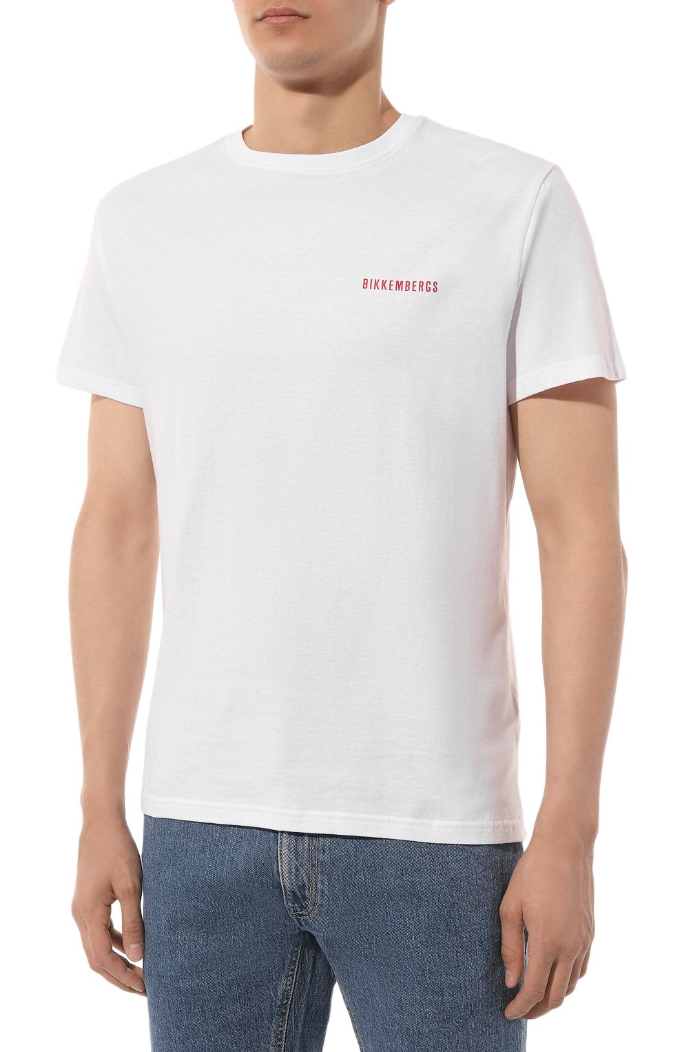 Хлопковая футболка DIRK BIKKEMBERGS, арт. BKK3MTS04, фото 3