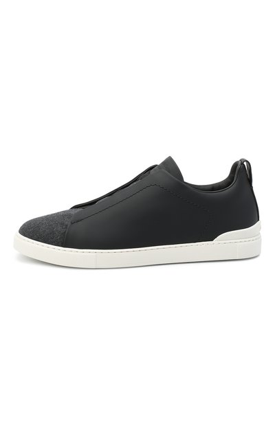 Комбинированные кеды triple stitch ZEGNA, арт. A4666X-LHG0M, фото 3