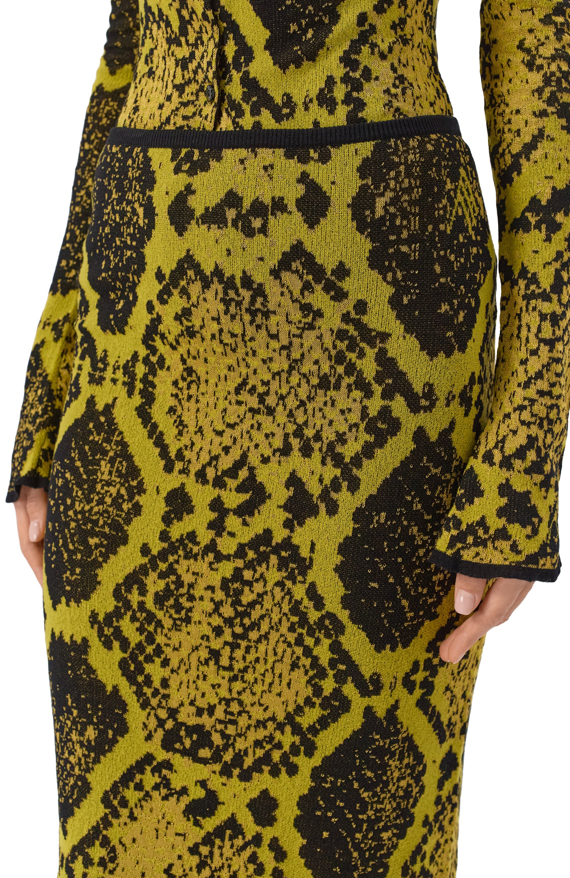 Юбка из вискозы и хлопка THE ATTICO, арт. 251WCS00283/KCC004AA, фото 5