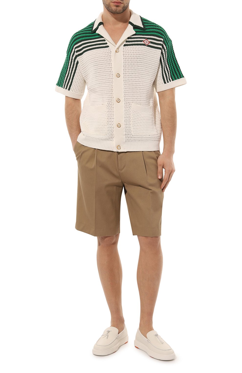 Хлопковые шорты CORNELIANI, арт. 914H08-3114205, фото 2