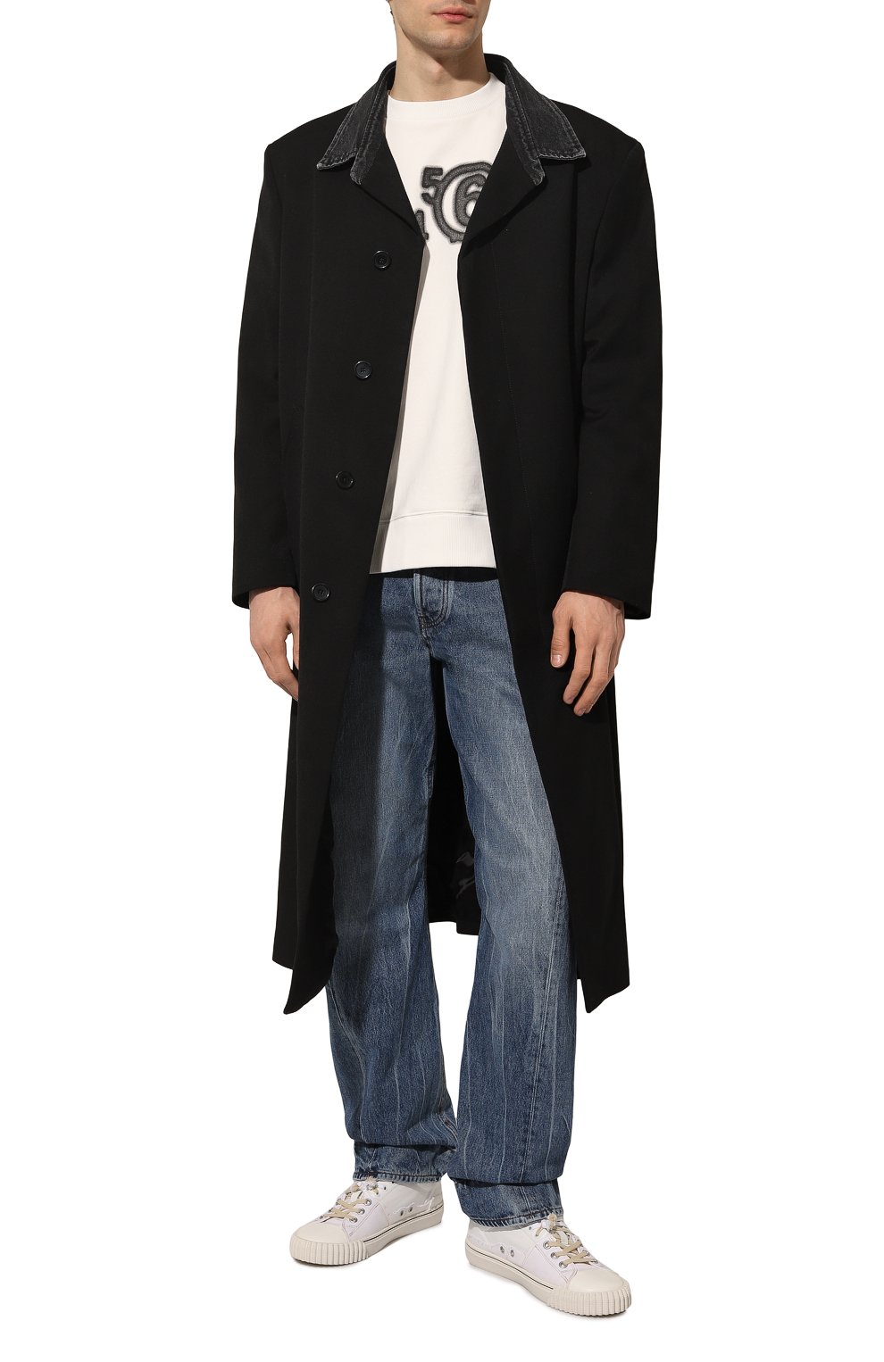 Хлопковый свитшот MM6, арт. S52GU0195/S25537, фото 2