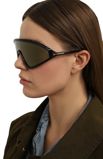 Солнцезащитные очки TOM FORD желтого цвета по цене 69200 руб., арт. TF1121 01G, фото 2 Солнцезащитные очки TOM FORD, арт. TF1121 01G, фото 2