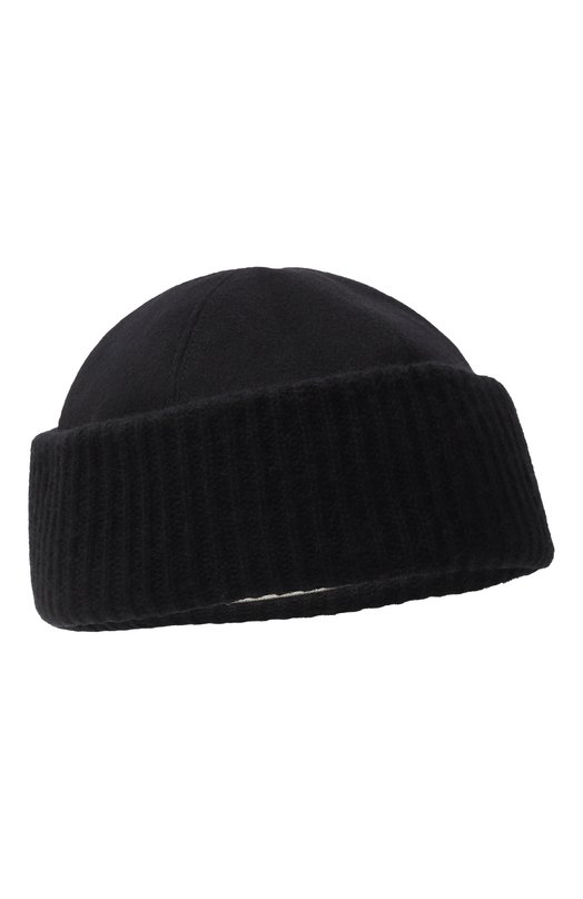 Кашемировая шапка Loro Piana FAM3617 Чёрный FAM3617