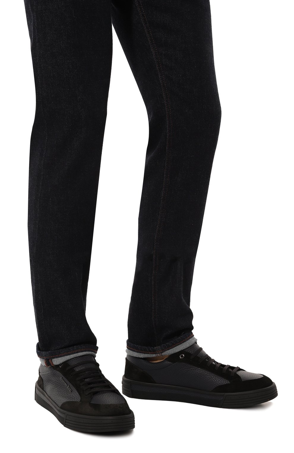 Кожаные кеды STEFANO RICCI, арт. UV50_G5214/SDVD, фото 3