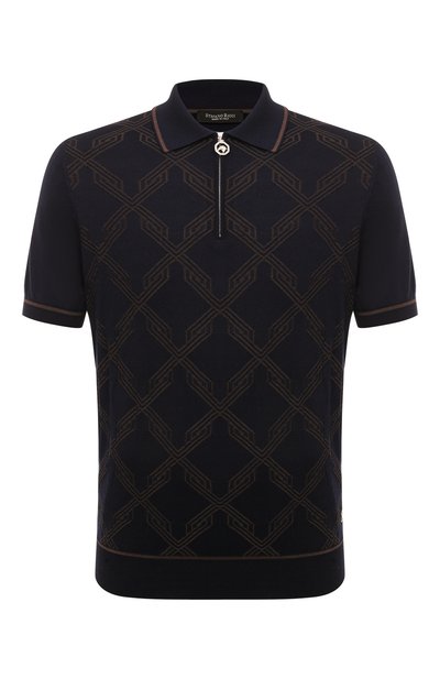 Поло из шелка и хлопка STEFANO RICCI, арт. K818046P31/F23174, фото 1